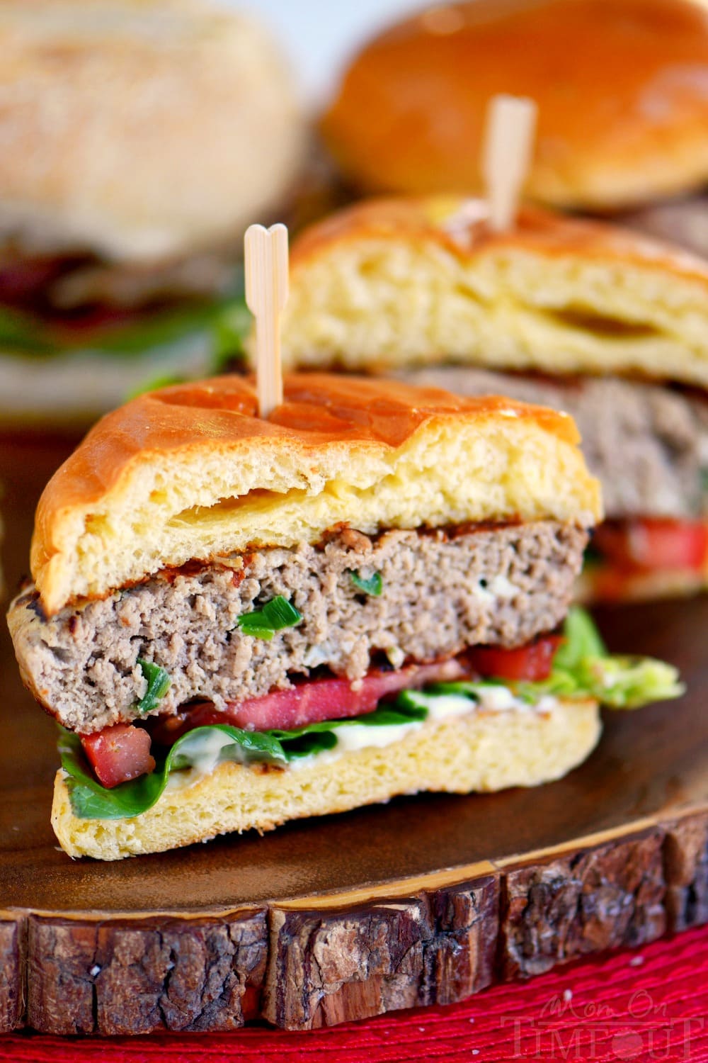 best-turkey-burger-recipe-cut-in-half