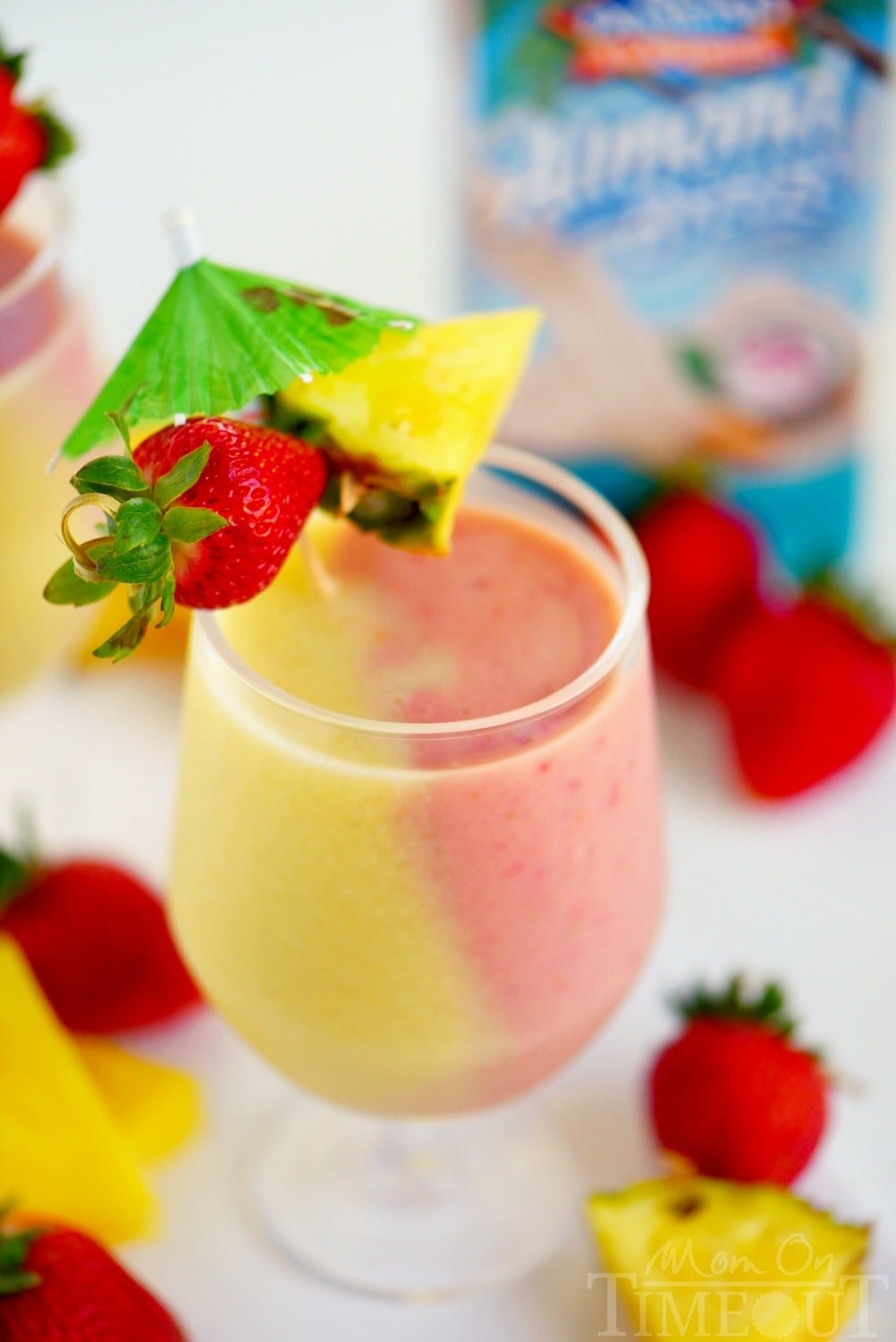 When the weather gets hot, turn to this Skinny Miami Vice Shake to cool off! And because you know your kids are going to want in on the action - I've included a kid-friendly version too!