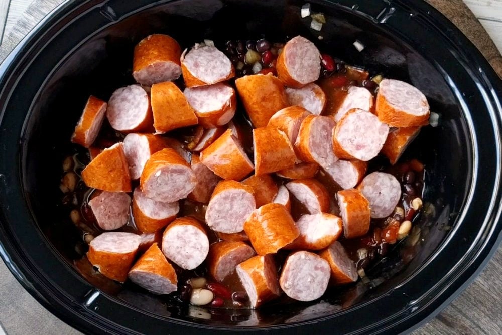 ingredients in slow cooker