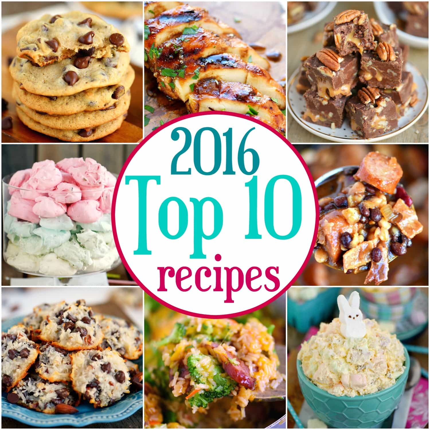The ten most popular recipes from Mom On Timeout in 2016! A fabulous collection of both sweet and savory! Hope you try them all! // Mom On Timeout