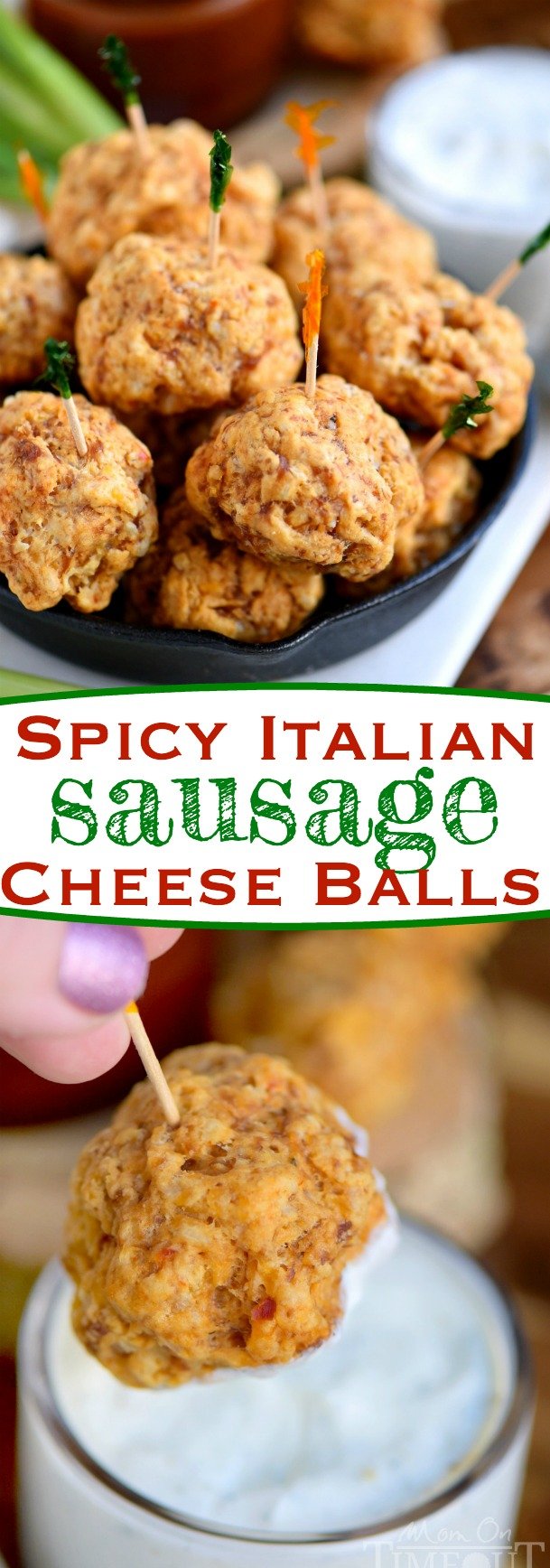 sausage-balls-bisquick-cheese-collage