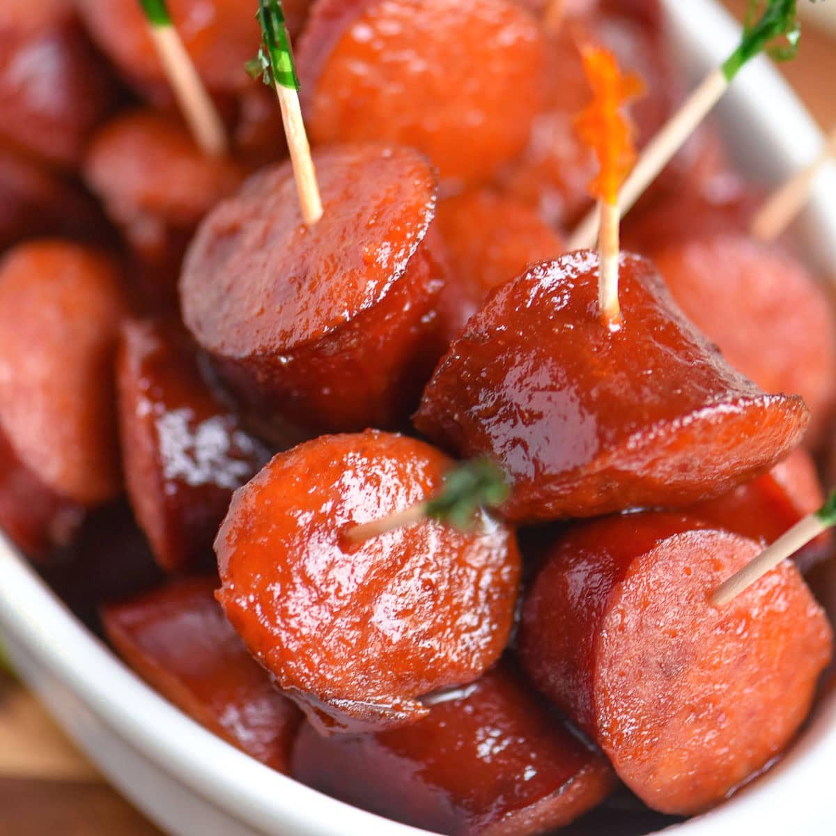 Slow Cooker Kielbasa Bites