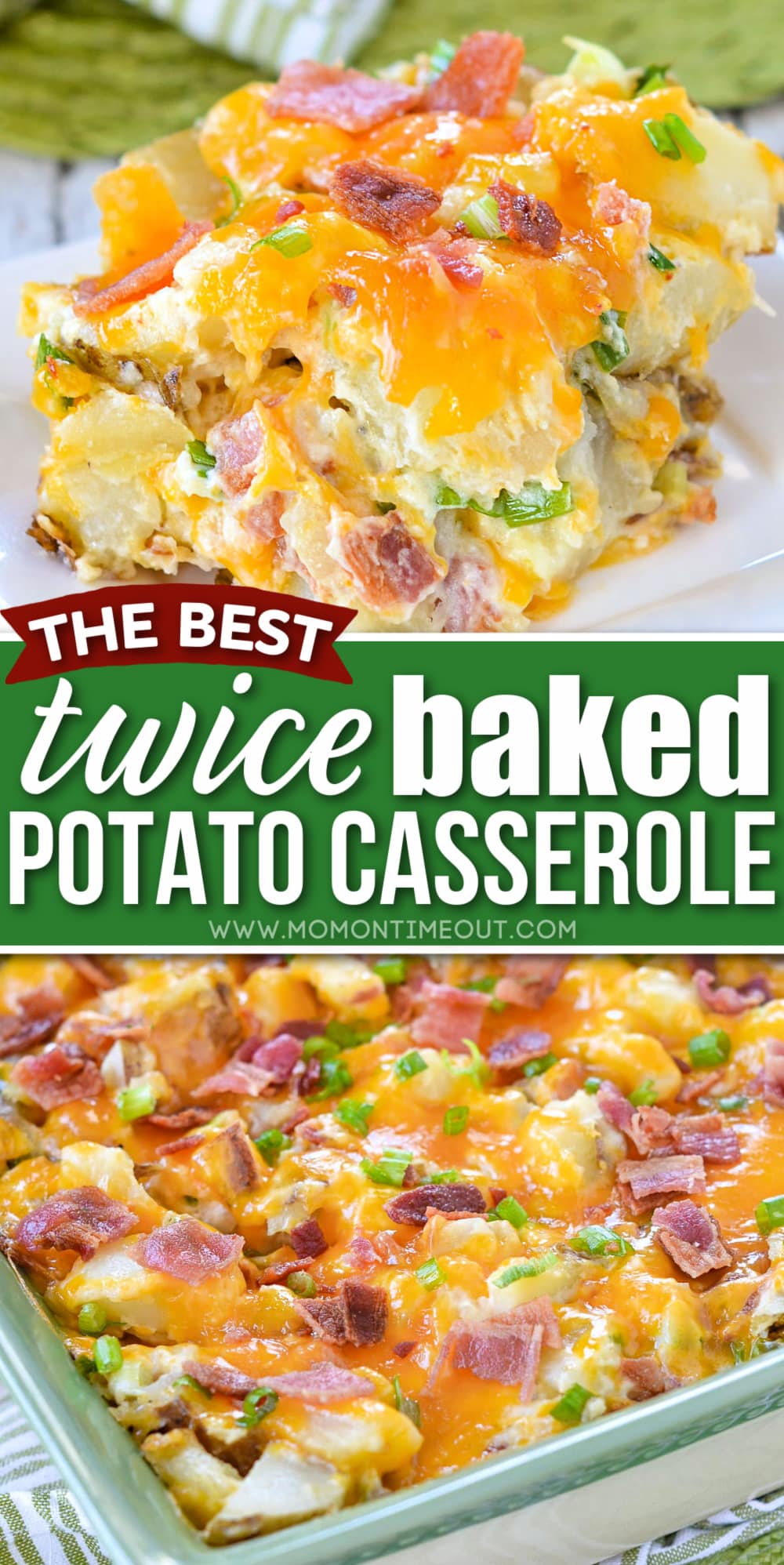 Twice Baked Potato Casserole | Mom On Timeout