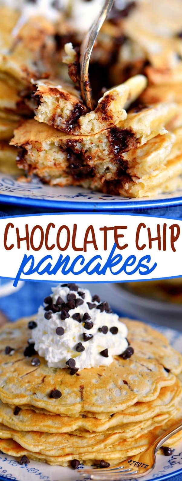 easy chocolate chip pancakes