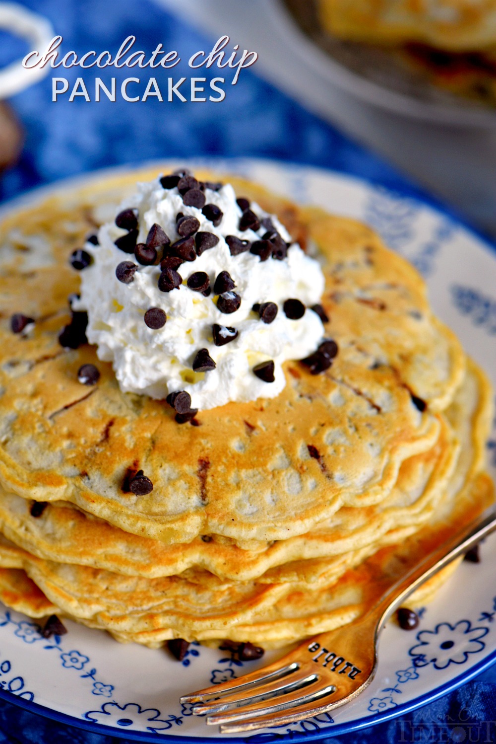 Chocolate Chip Pancakes - Tornadough Alli