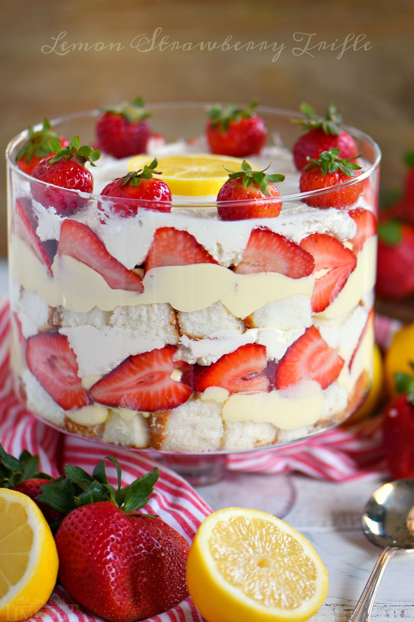 Lemon Strawberry Trifle Mom On Timeout