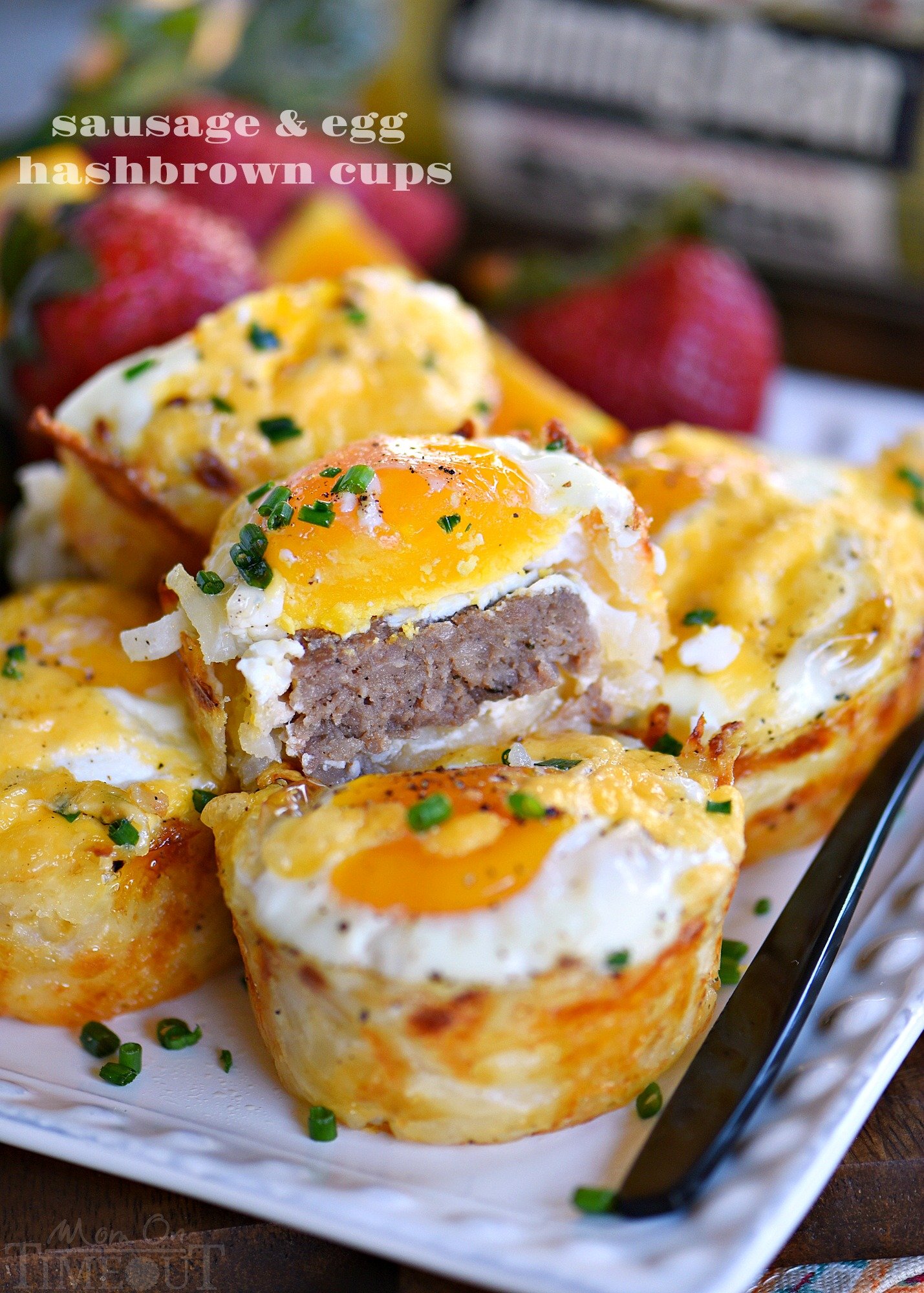 Sausage and Egg Hash Brown Cups - Mom On Timeout