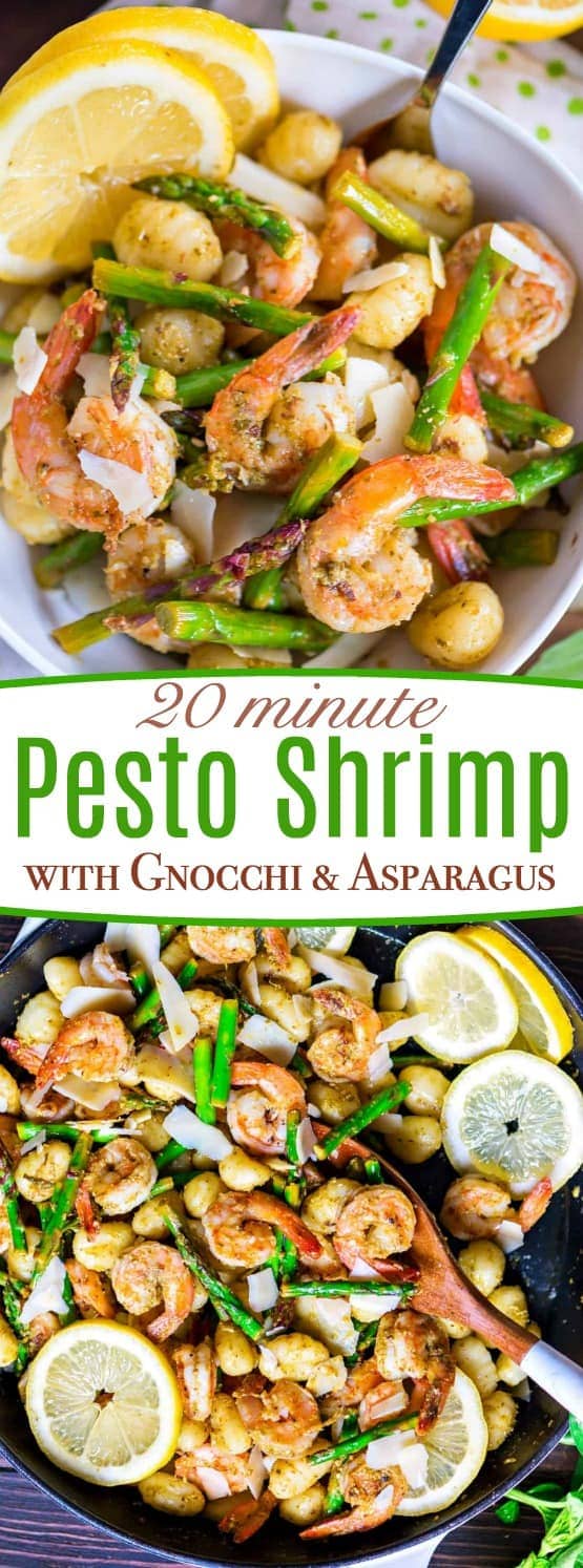 pesto-shrimp-gnocchi-asparagus-recipe-collage