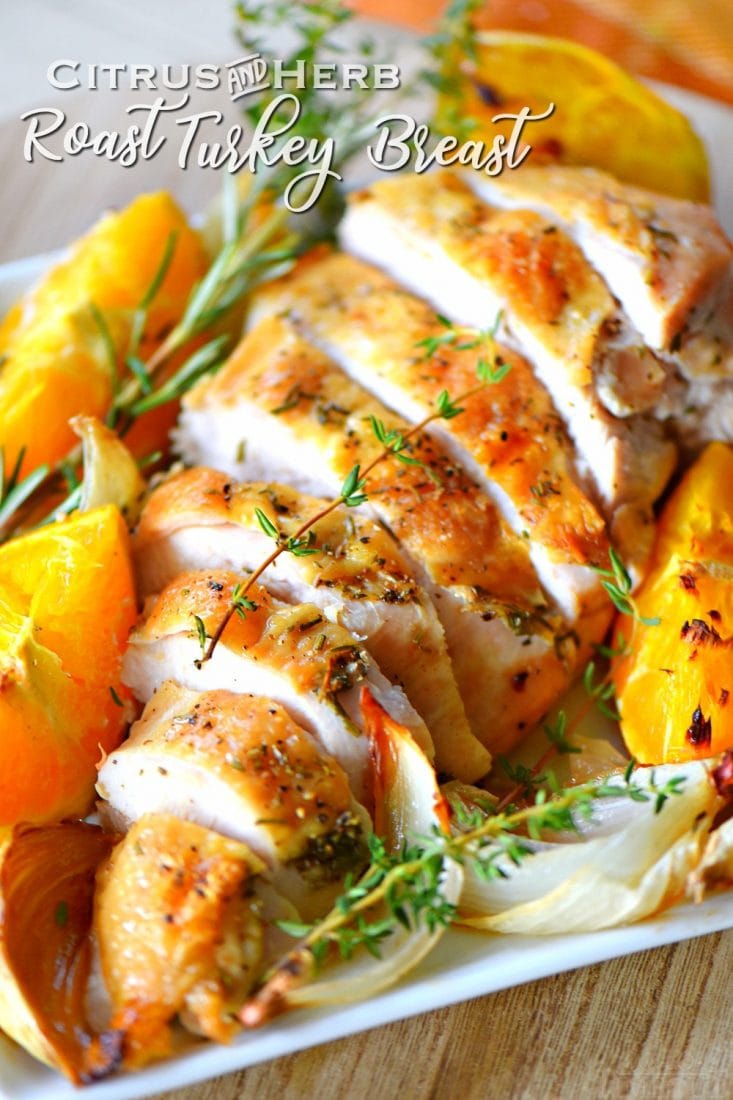 Citrus Herb Roast Turkey Breast - Mom On Timeout