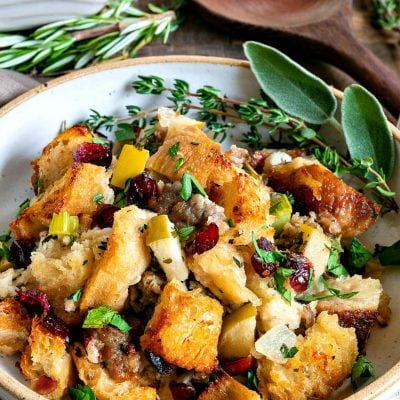 sausage-stuffing-cranberries-apples-recipe-title