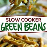 slow-cooker-green-beans-collage