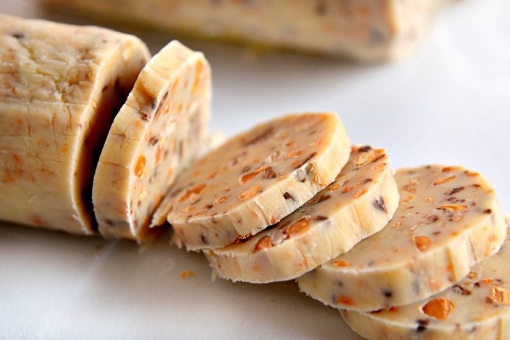 butterscotch-shortbread-cookies-sliced-cutting-board