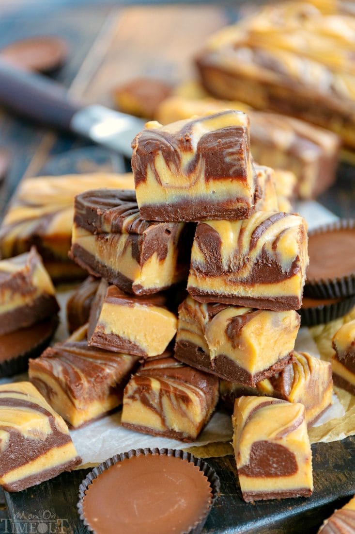 Peanut Butter Cup Cheesecake Fudge Mom On Timeout