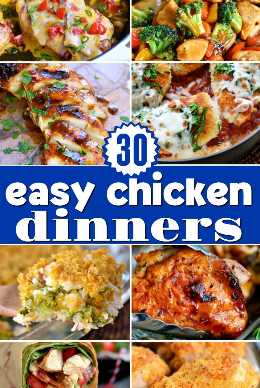 30 Easy Chicken Recipes - Mom On Timeout