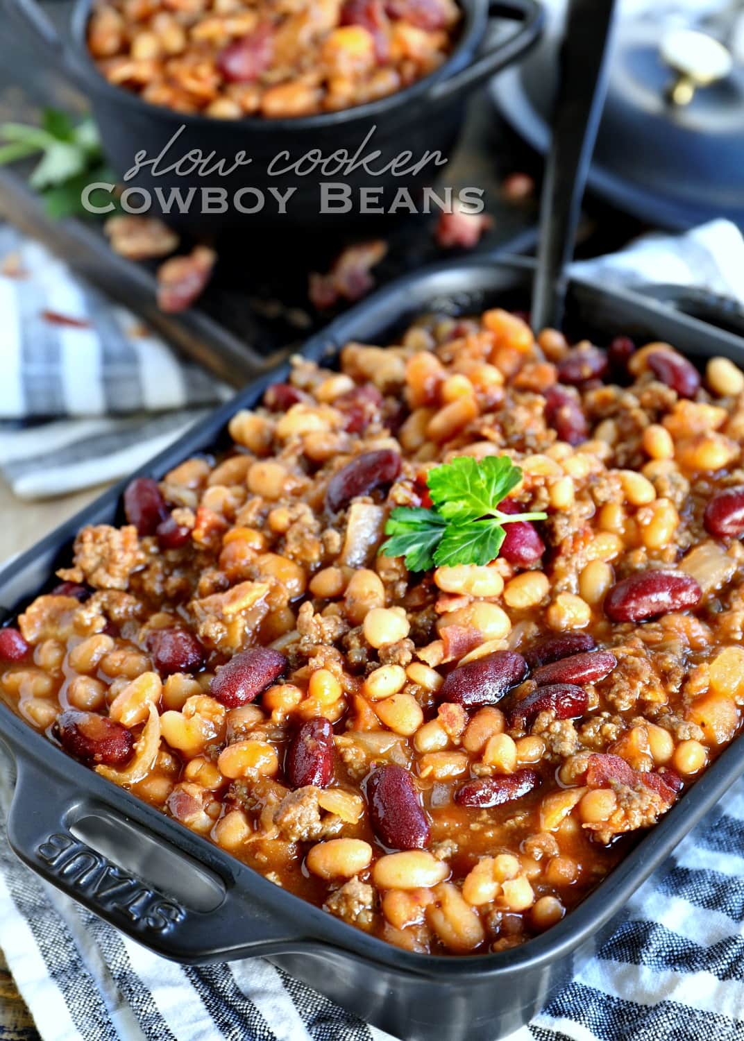 The Best Slow Cooker Cowboy Beans Mom On Timeout