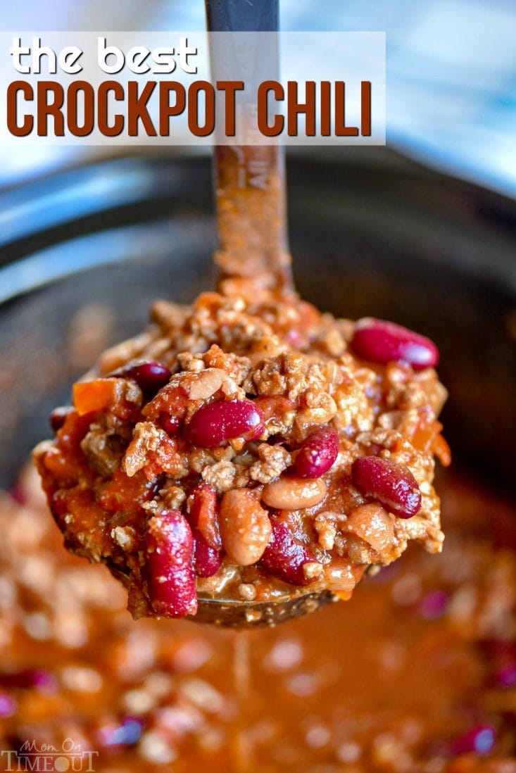 Brown ground beef and sausage. Recipe For Pinto Beans Ground Beef And Sausage . The Ultimate Crockpot Chili Recipe Mom On Timeout