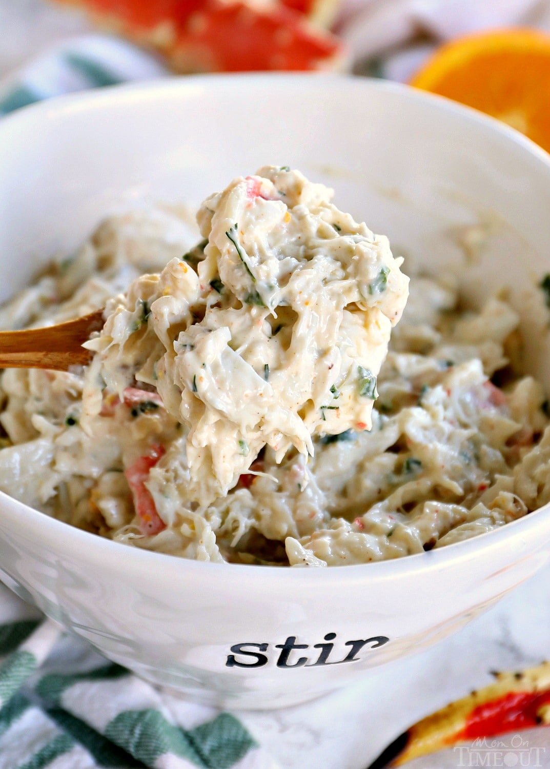 Easy Crab Melts are perfect for entertaining! Sourdough bread is topped with fresh crab, herbs, tomato and Gruyere cheese. Exceptionally delicious! // Mom On Timeout #crab #appetizer #recipe #recipes #ad crab-melt-appetizer