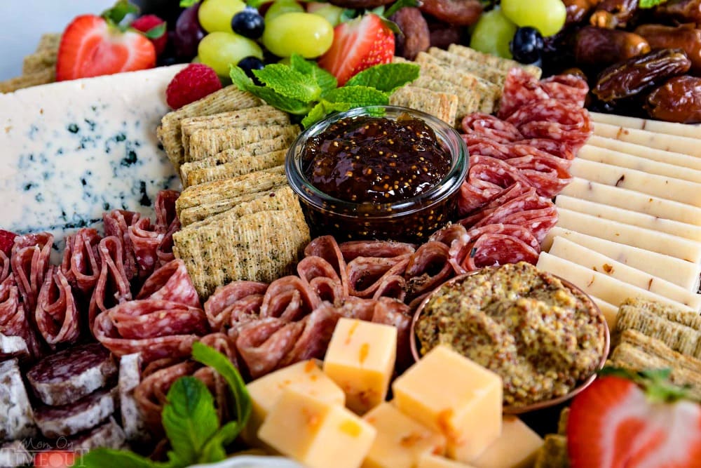 charcuterie-board-close-up-salami