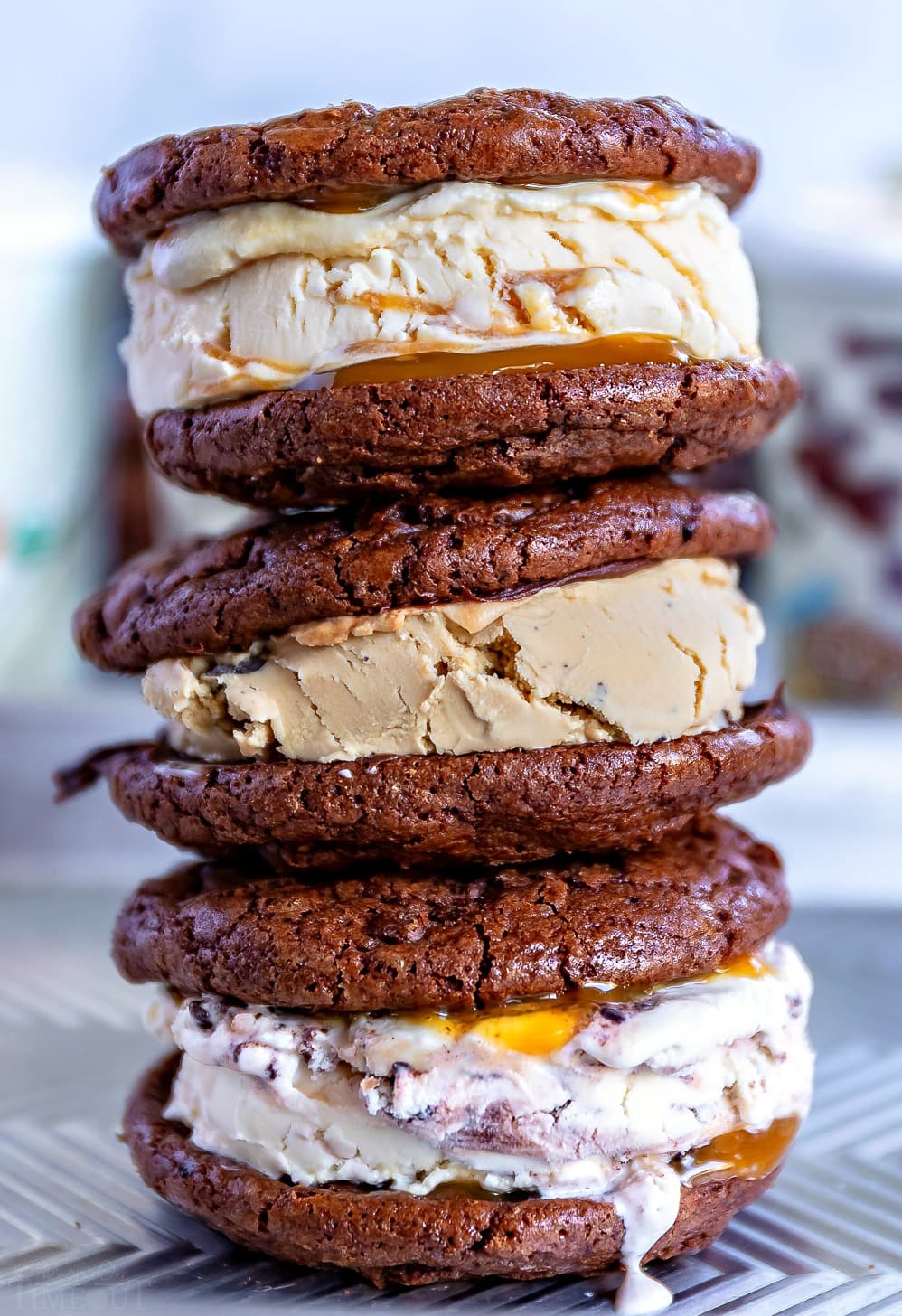 Cookie Ice Cream Sandwiches Recipe 