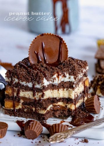 peanut butter chocolate icebox cake bite title peanut butter chocolate icebox cake bite title
