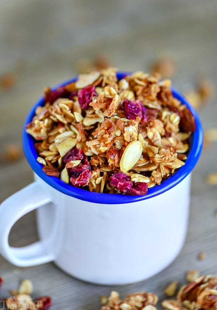 granola recipe with coconut and cranberry-1 copy