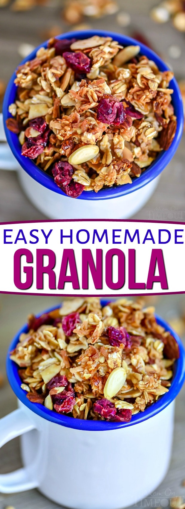 Easy Homemade Granola Mom On Timeout