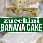 zucchini-banana-cake-collage