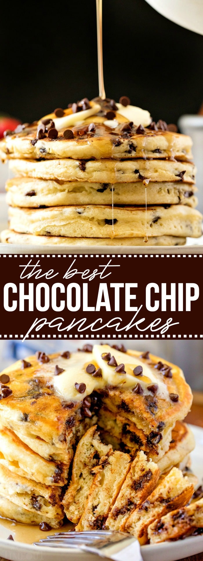 The BEST Chocolate Chip Pancakes Mom On Timeout
