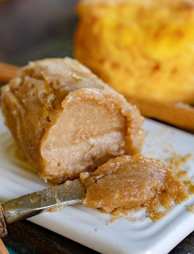 cinnamon brown sugar butter close up