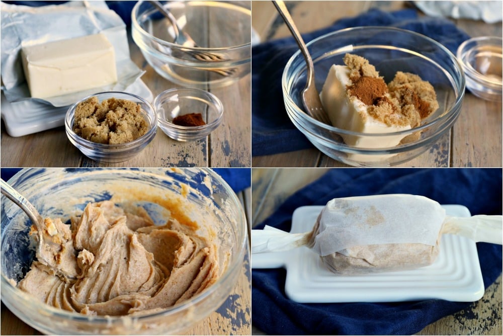 how to make brown sugar cinnamon butter collage