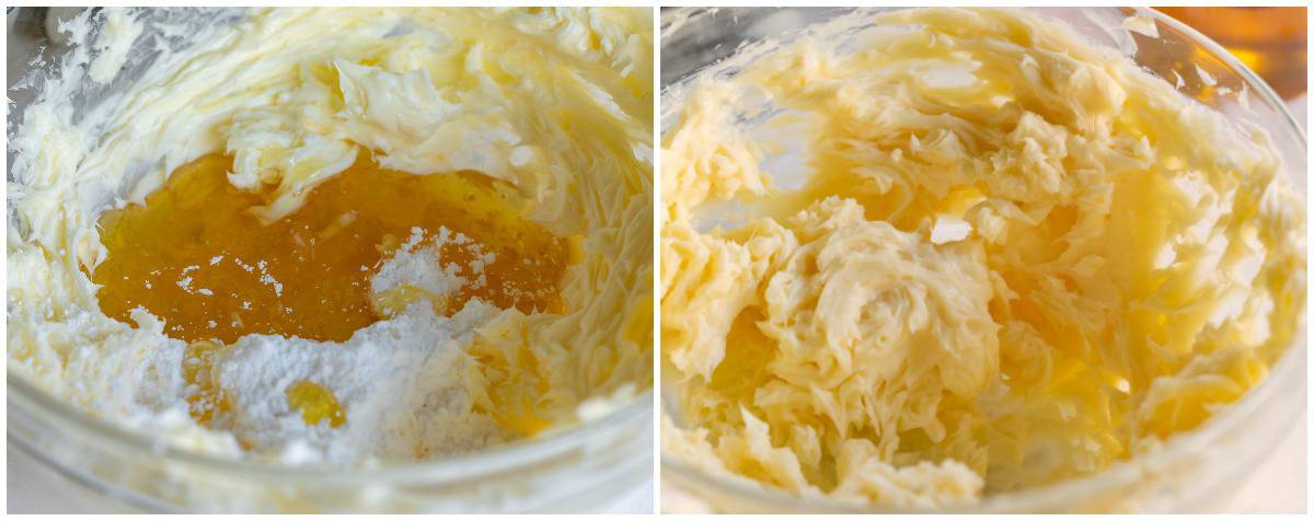 honey butter ingredients in bowl mixed together