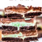 mint chocolate bark recipe pin1