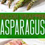bacon wrapped asparagus pin long