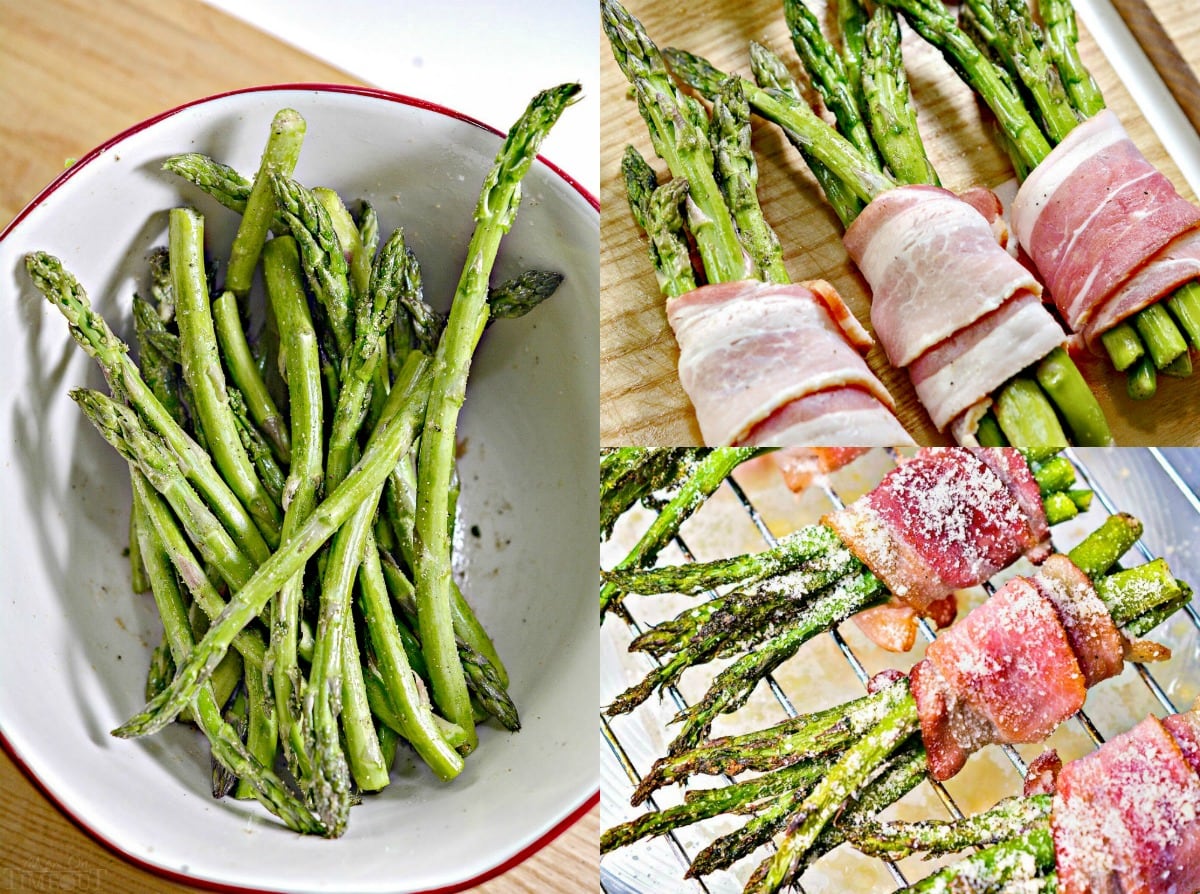 how to make bacon wrapped asparagus