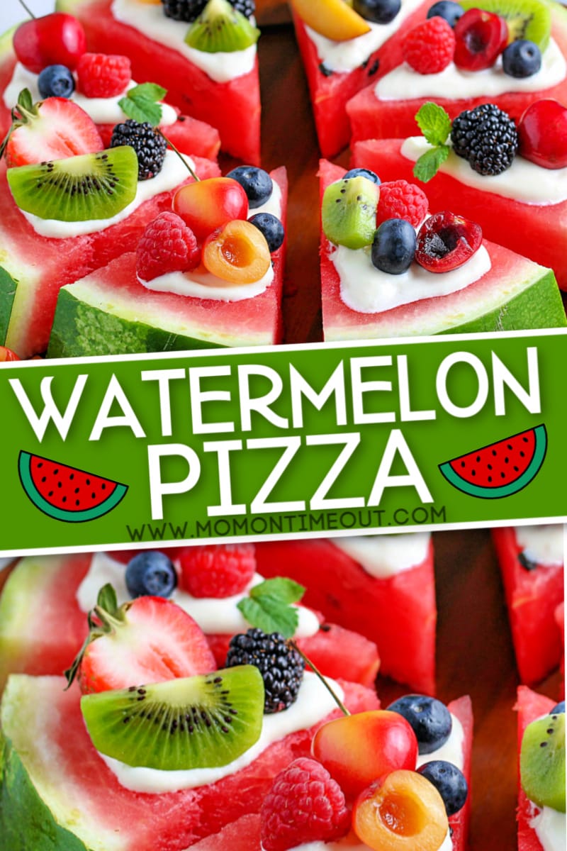 Watermelon Pizza The Ultimate Summer Snack! Mom On Timeout