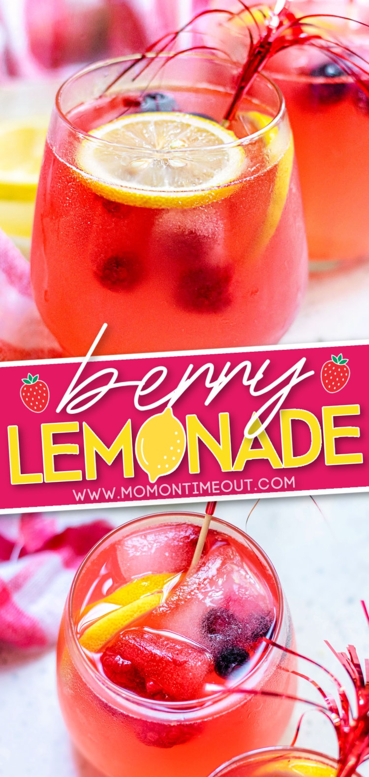Easy Berry Lemonade Mom On Timeout