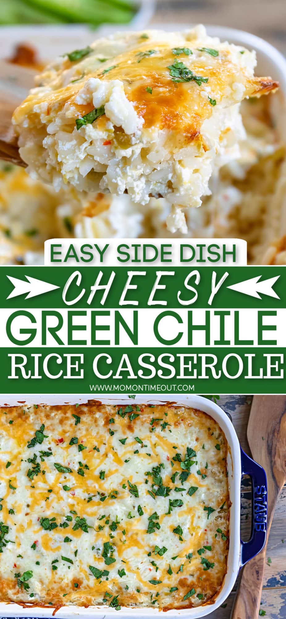 Cheesy Green Chile Rice Casserole Just 4 Ingredients! Mom On Timeout