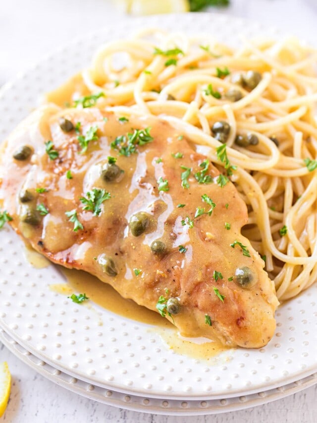 Chicken Piccata Recipe Story - Mom On Timeout
