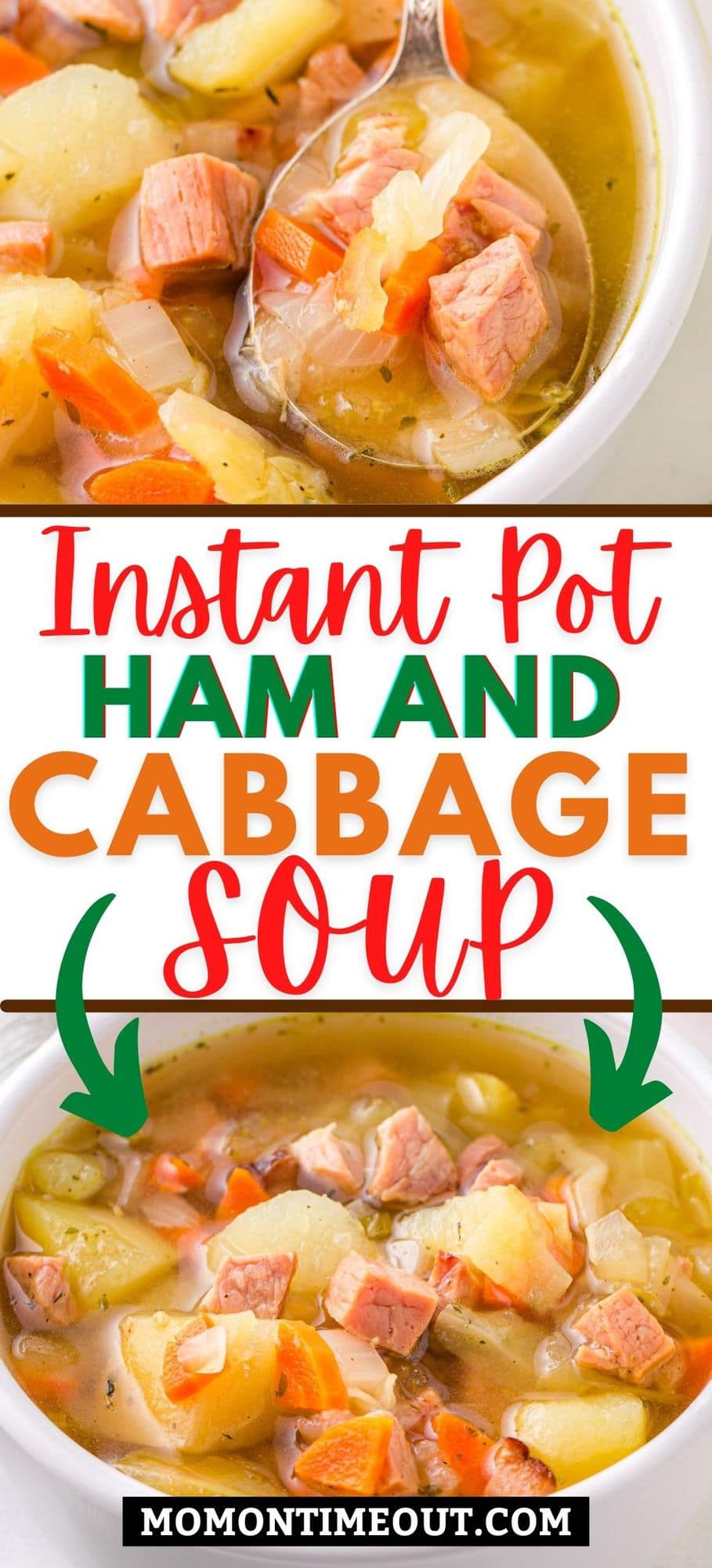 Ham and Cabbage Soup (Instant Pot) Mom On Timeout