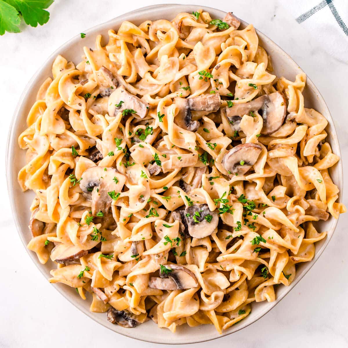 Mushroom Stroganoff