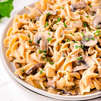 mushroom stroganoff