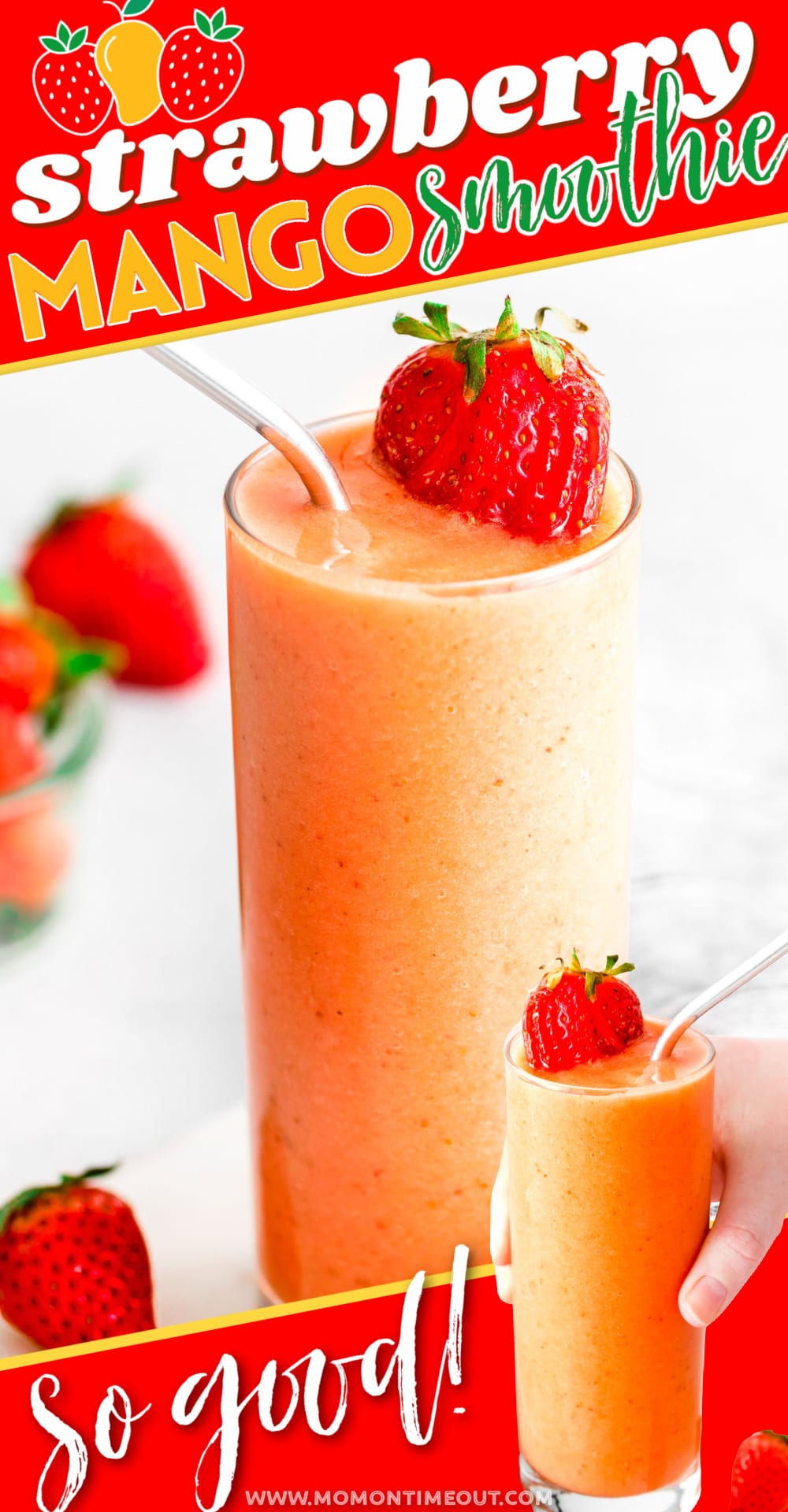 Strawberry Mango Smoothie Mom On Timeout