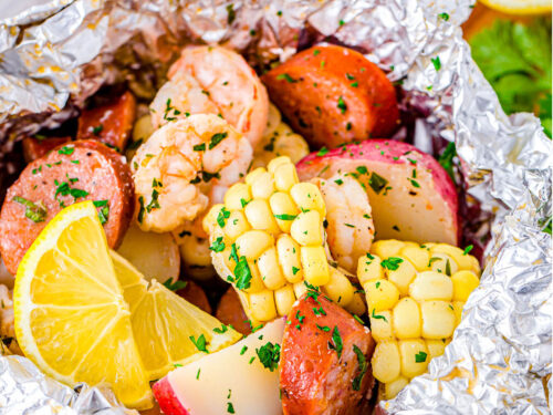 Shrimp foil packet recipes cheap