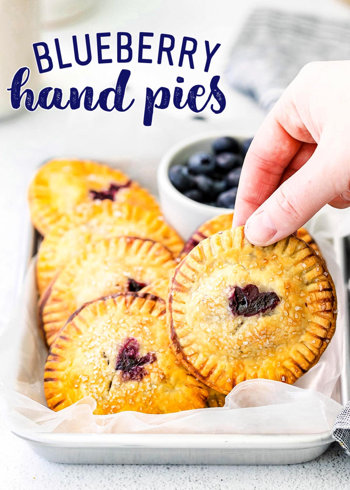 Easy Blueberry Hand Pies - Mom On Timeout