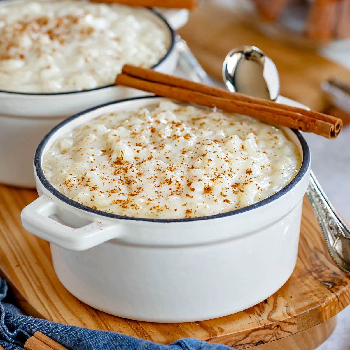 Creamy and Easy Homemade Rice Pudding! 