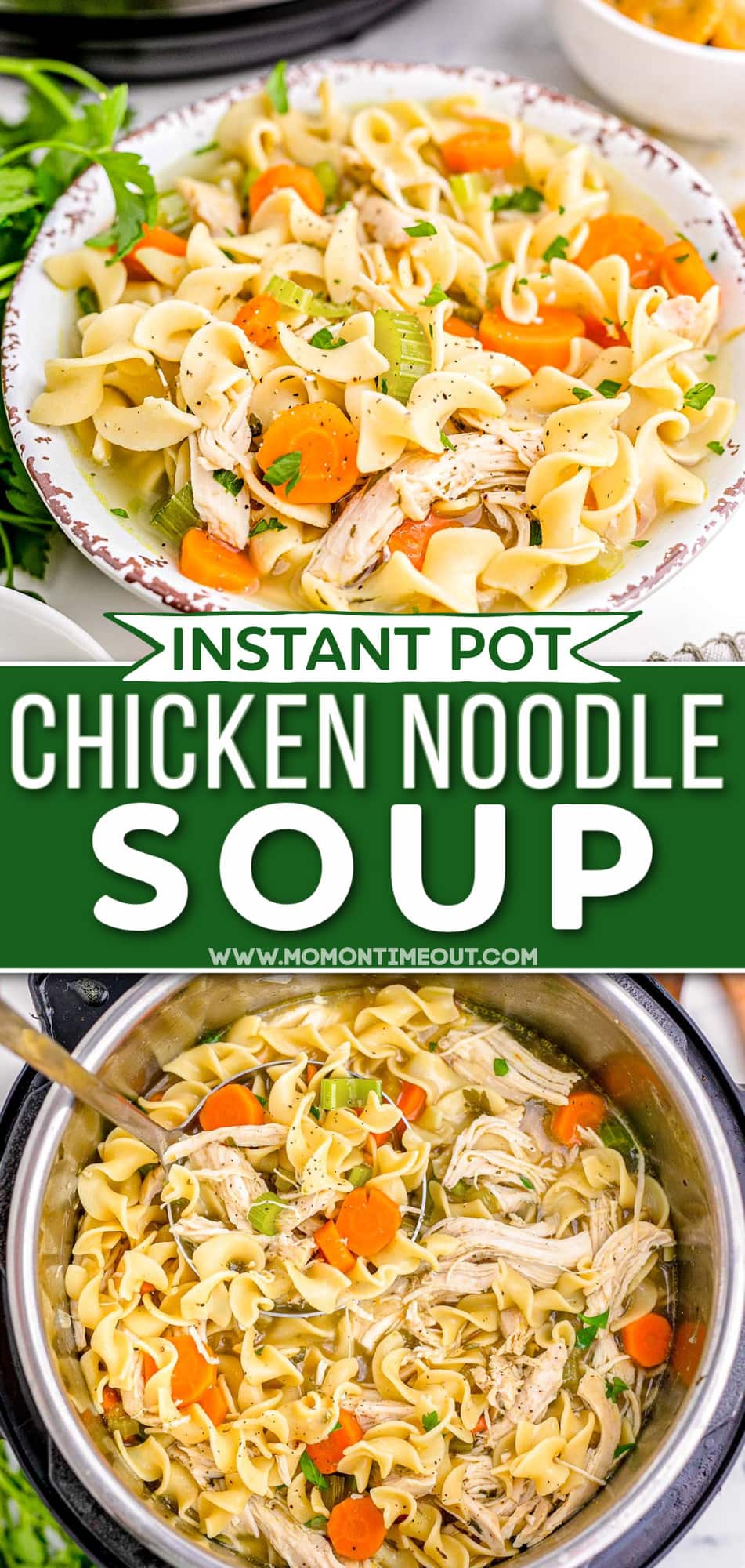 Instant Pot Chicken Noodle Soup Mom On Timeout