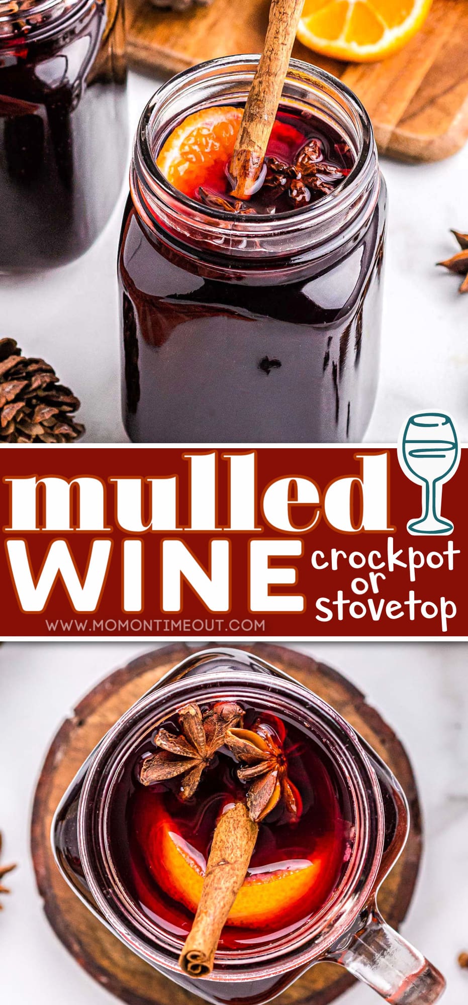 The Best Mulled Wine (Crockpot or Stovetop) Mom On Timeout