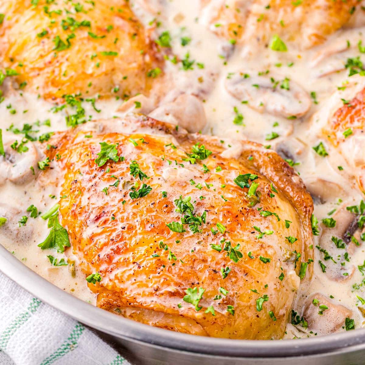 MomS Chicken Fricassee