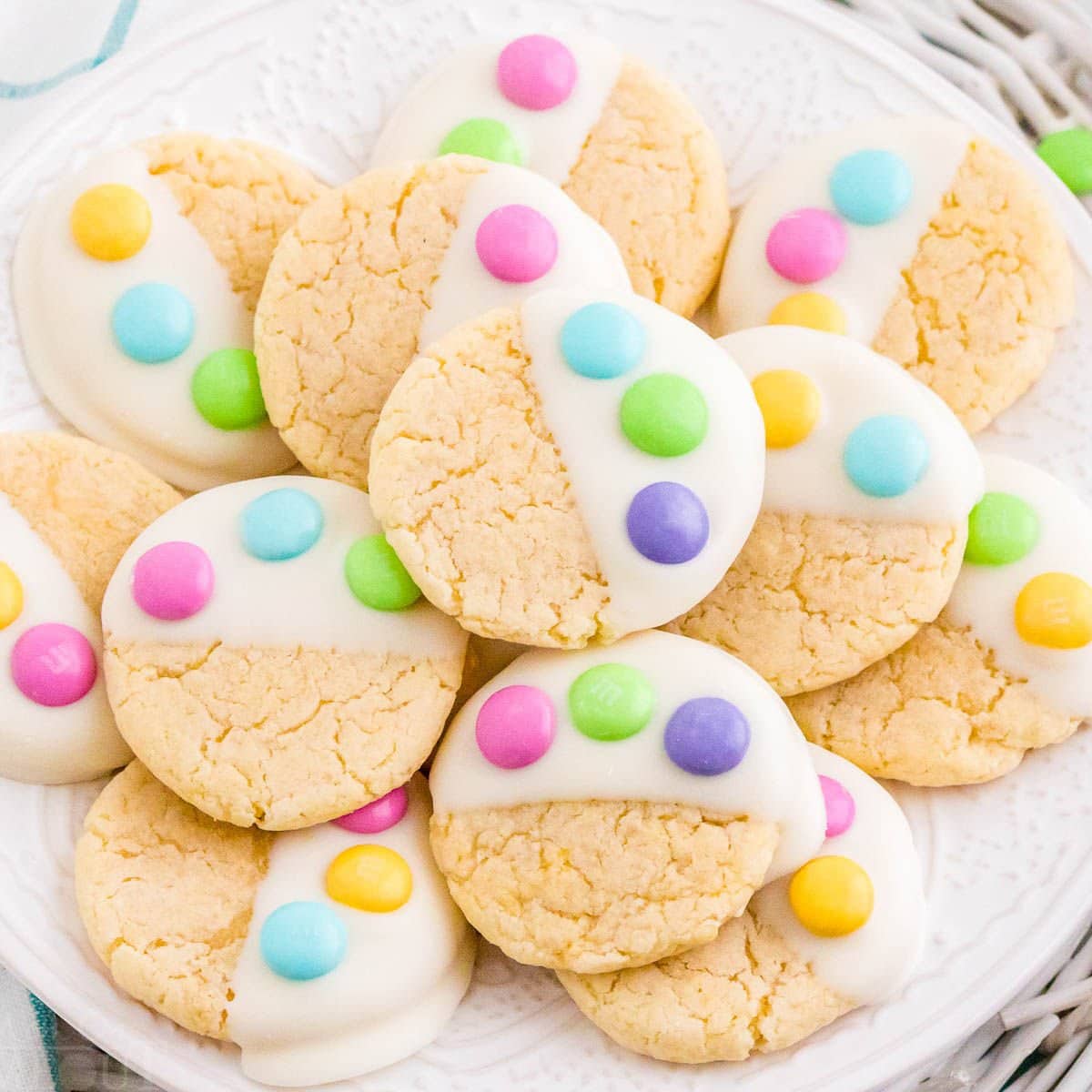 Easter Cake Mix Cookies-image