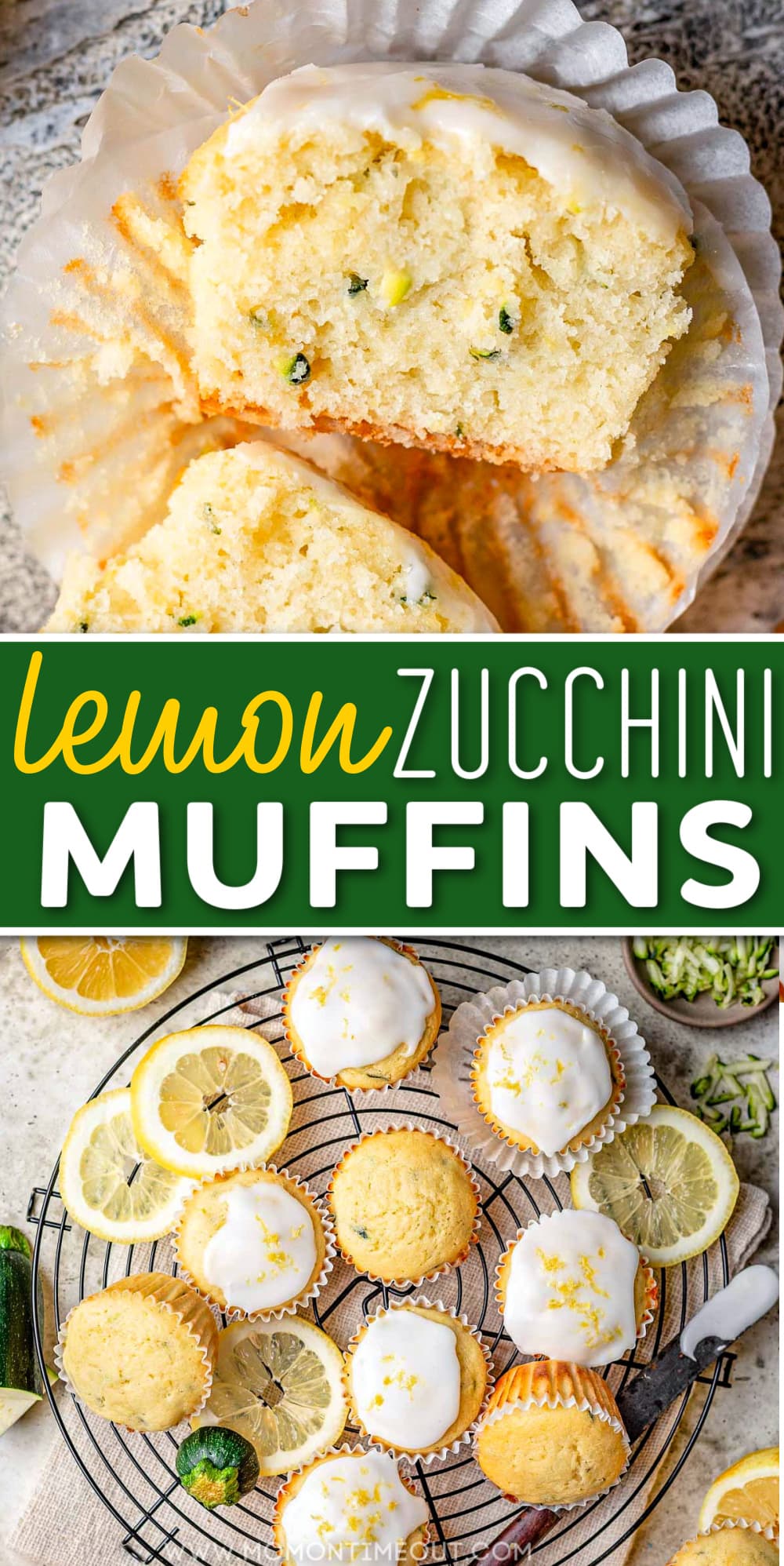 Lemon Zucchini Muffins - Mom On Timeout